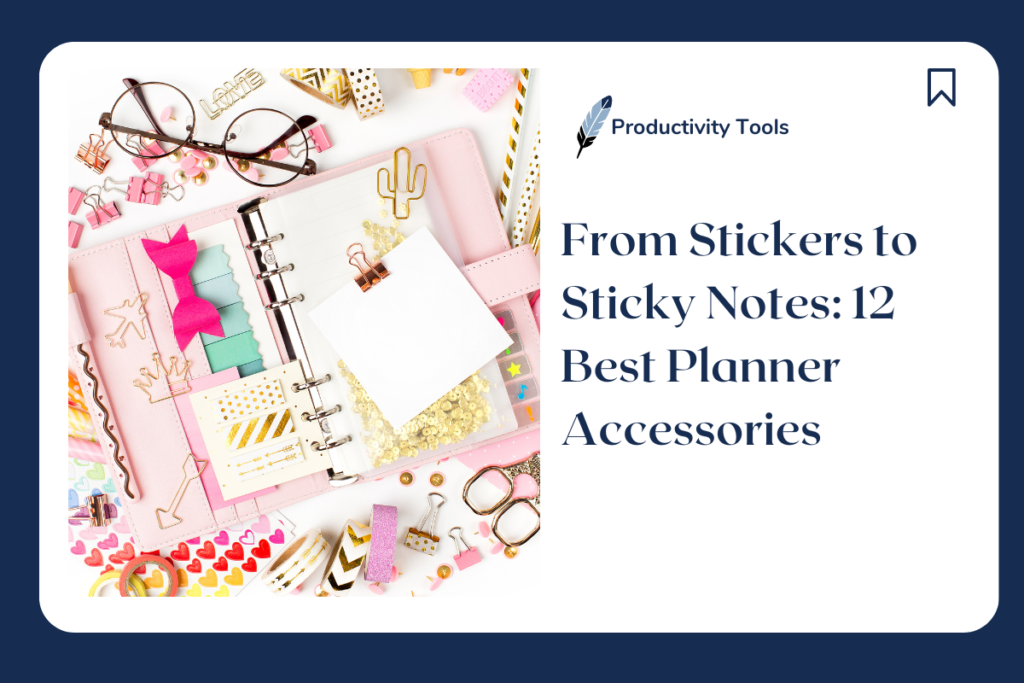 best planner accessories