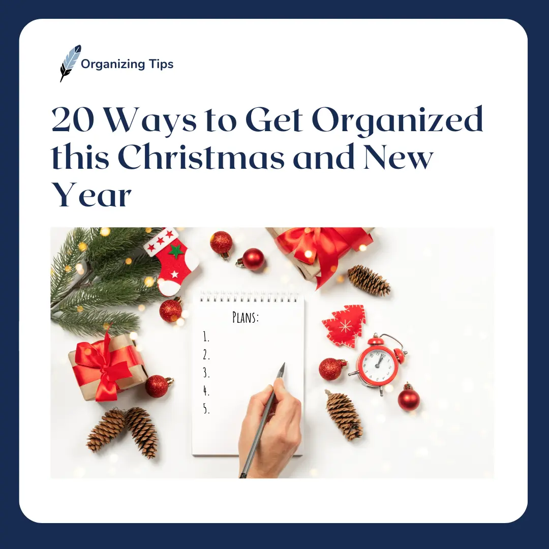 ways to get organized featured image